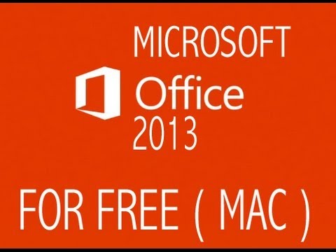 windows office for mac 2013